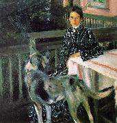 Boris Kustodiev Julia Kustodieva USA oil painting reproduction
